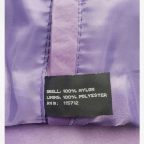 Bikers Club Violet Nylon Motorcycle  Adjustable Vest Size Medium - Picture 11 of 11